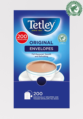 Tetley Enveloped Tea Bags 1x200